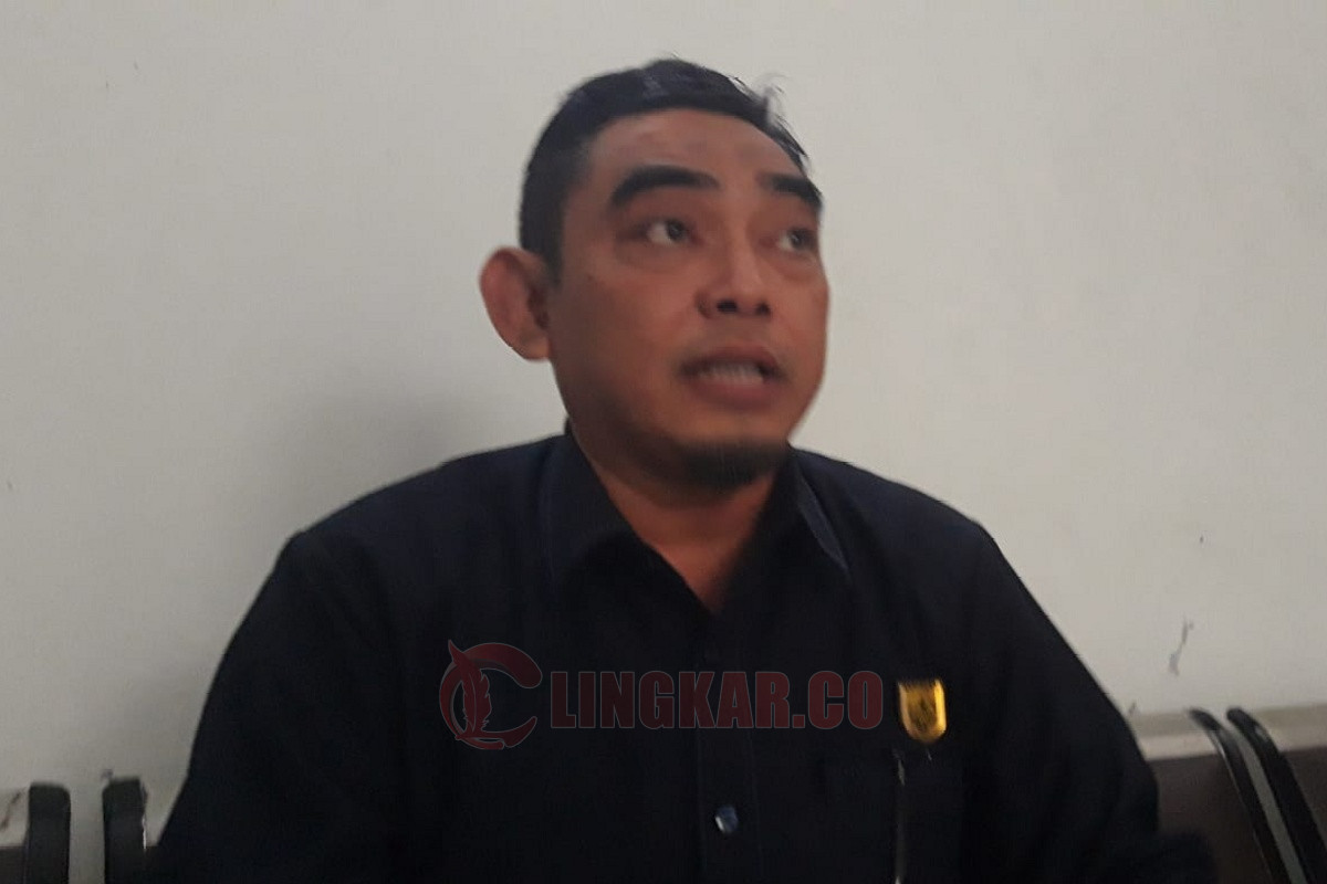 Sulistyo Ariwibowo saat diwawancara seusai Rapat Paripurna DPRD Kabupaten Kendal, Rabu (31/7/2024), Syahril Muadz/Lingkar.co
