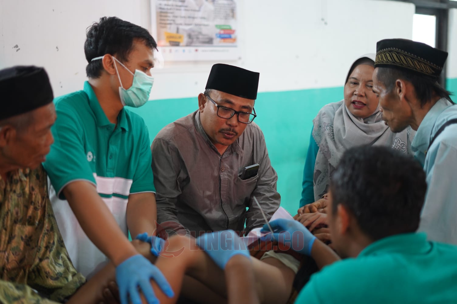 RSI Sultan Agung meriahnya Haul ke-13 KH. Masruri Mughni Sirampog, Benda, Brebes dengan khitan massal, Minggu (30/6/2024). Foto: Dokumentasi.