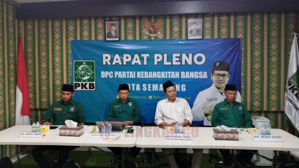 Rapat Pleno DPC PKB Kota Semarang. Foto dokumentasi