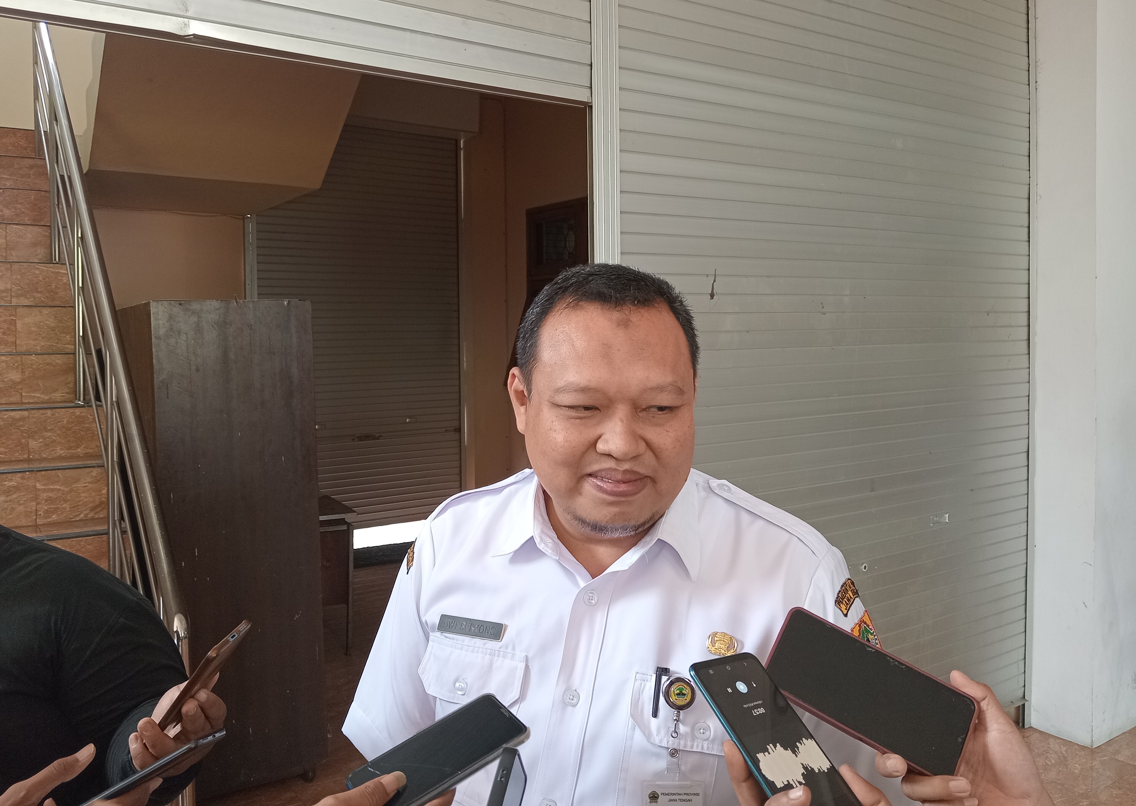 Kepala Cabang Dinas Energi Sumber Daya Mineral (ESDM) Cabang Pati, Dwi Surtoyo. Foto: Miftahus Salam/Lingkar.co