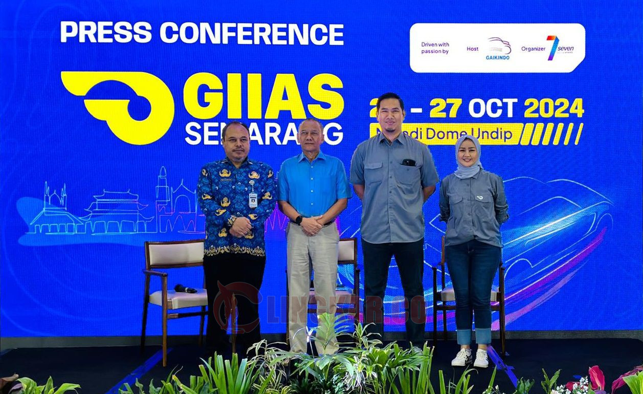Press Conference GIIAS Semarang 2024. Kharenrisma/Lingkar.co
