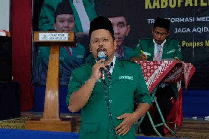 Ketua PC GP Ansor Kabupaten Boyolali Ahmad Kurniawan. Foto: istimewa
