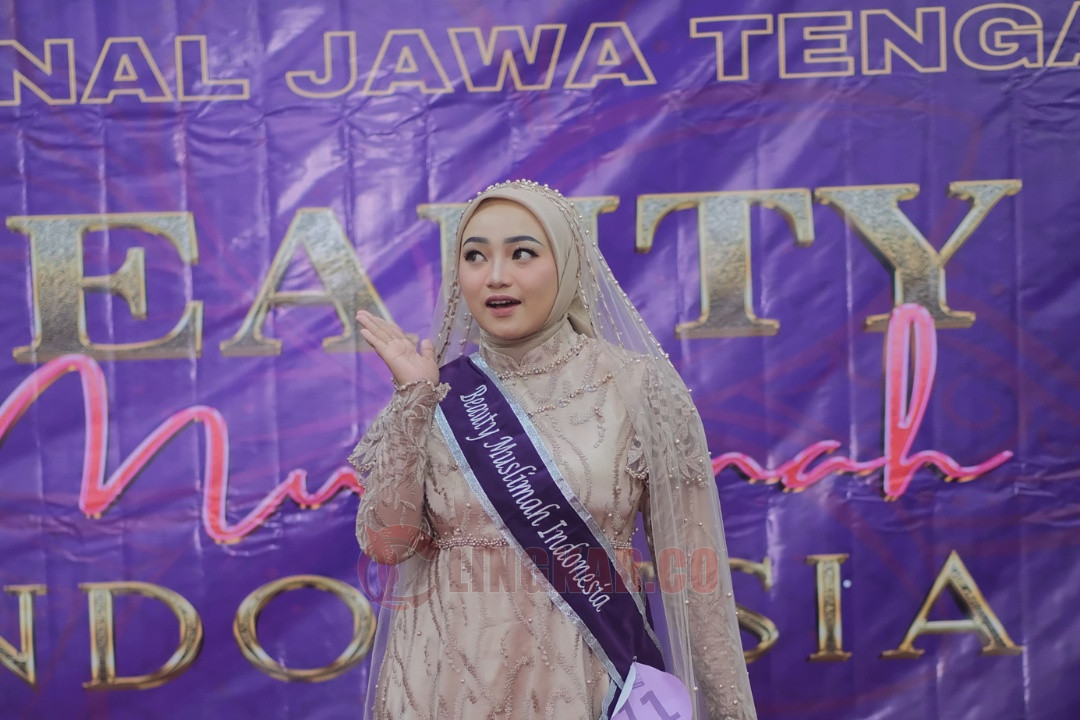 Mahasiswa UIN Walisongo Semarang, Nurul Aini kontestan Grand Final Beauty Muslimah Indonesia 2025. Foto: dokumentasi