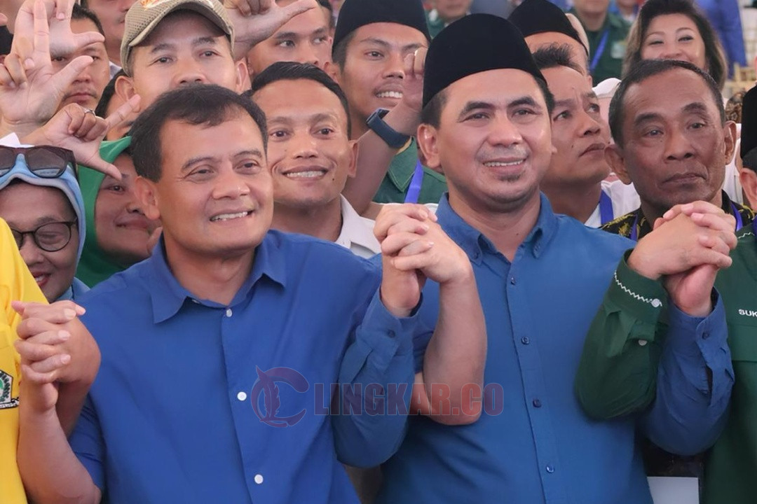 Gubernur dan Wakil Gubernur Jawa Tengah Ahmad Luthfi dan Taj Yasin Maimoen saat masa kampanye. Foto: istimewa