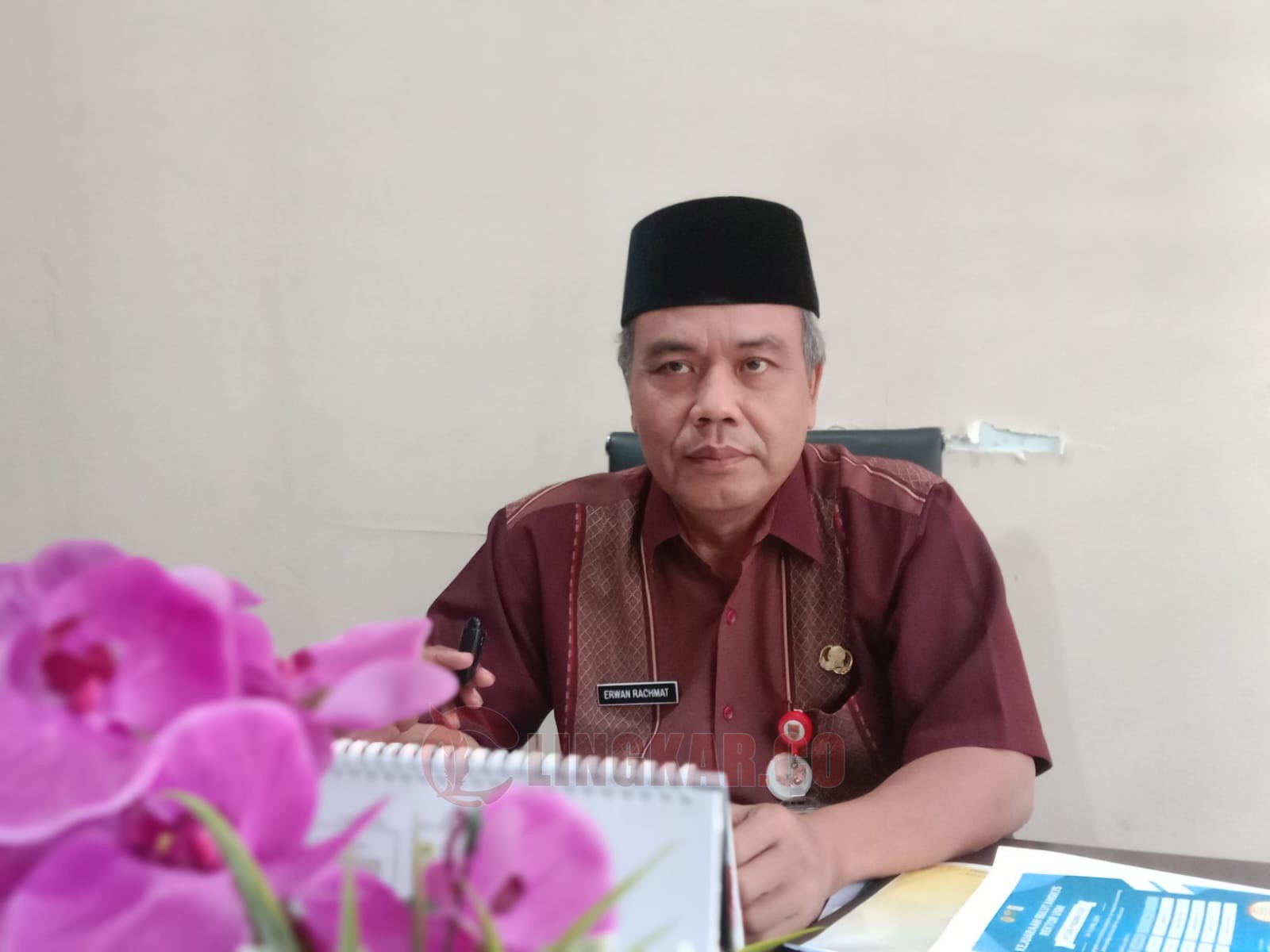 Sekertaris Disdik Semarang, Erwan Rachmat.