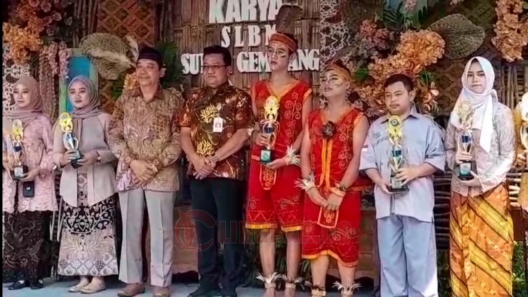 Pelepasan peserta IMP di Sekolah Luar Biasa (SLB) Surya Gemilang, Limbangan, Kabupaten Kendal, Jawa Tengah, Selasa (3/6/2025). Foto: Wahyudi/Lingkar.co