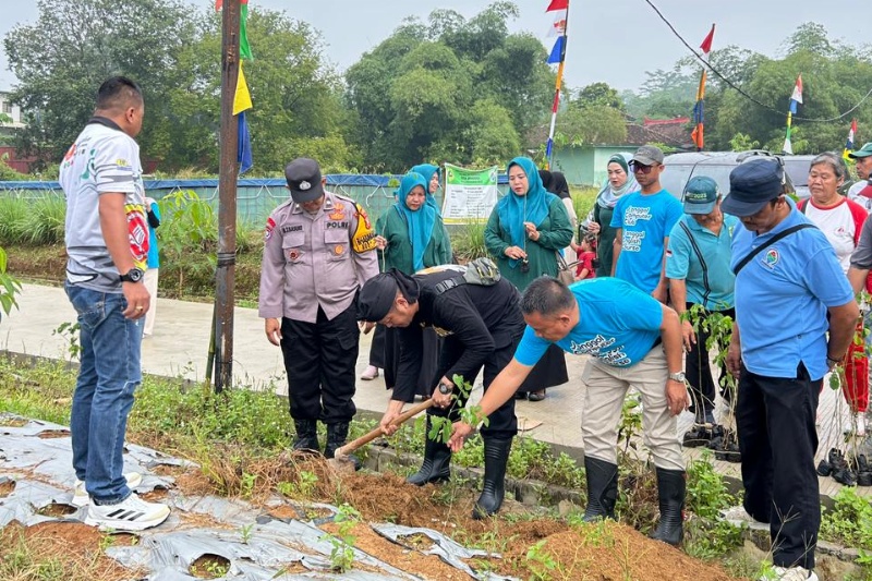 Jonggol Serentak Tanam 1.000 Pohon