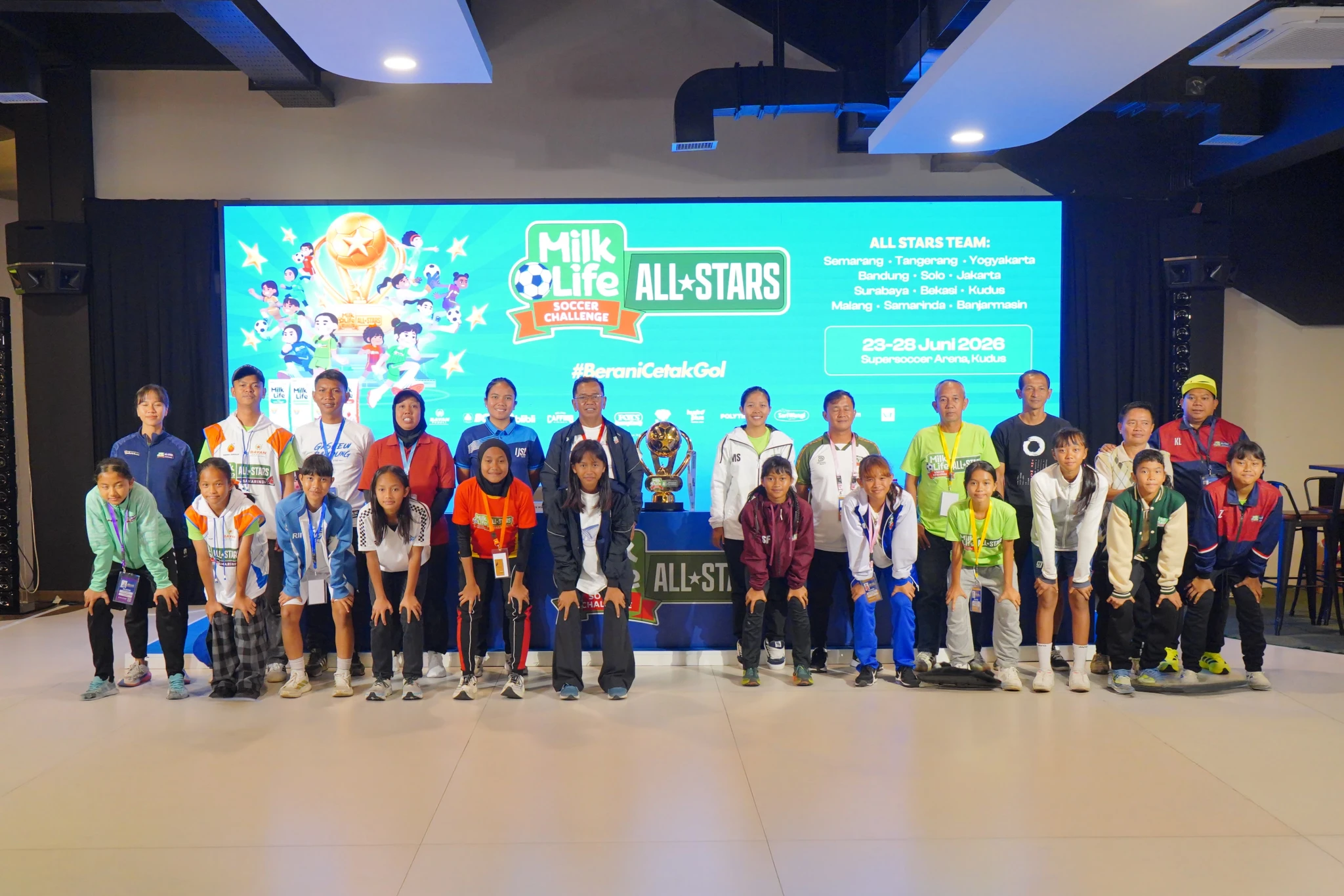 12 Tim Sepak Bola Putri Dari Berbagai Daerah Perebutkan Gelar Juara MLSC All-Stars 2026