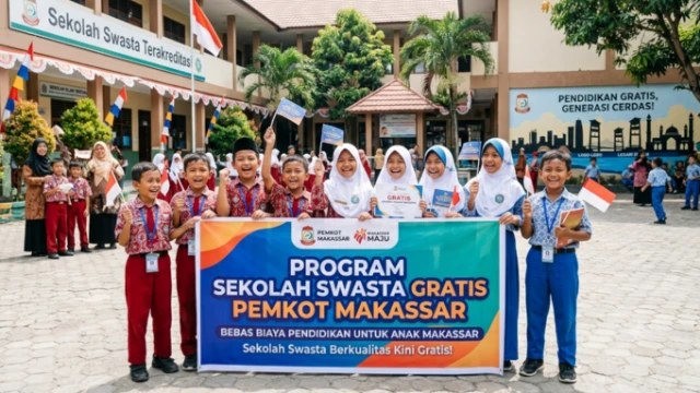 Berikut Daftar 55 SMP Mitra Pemkot Makassar dalam Program Sekolah Swasta Gratis