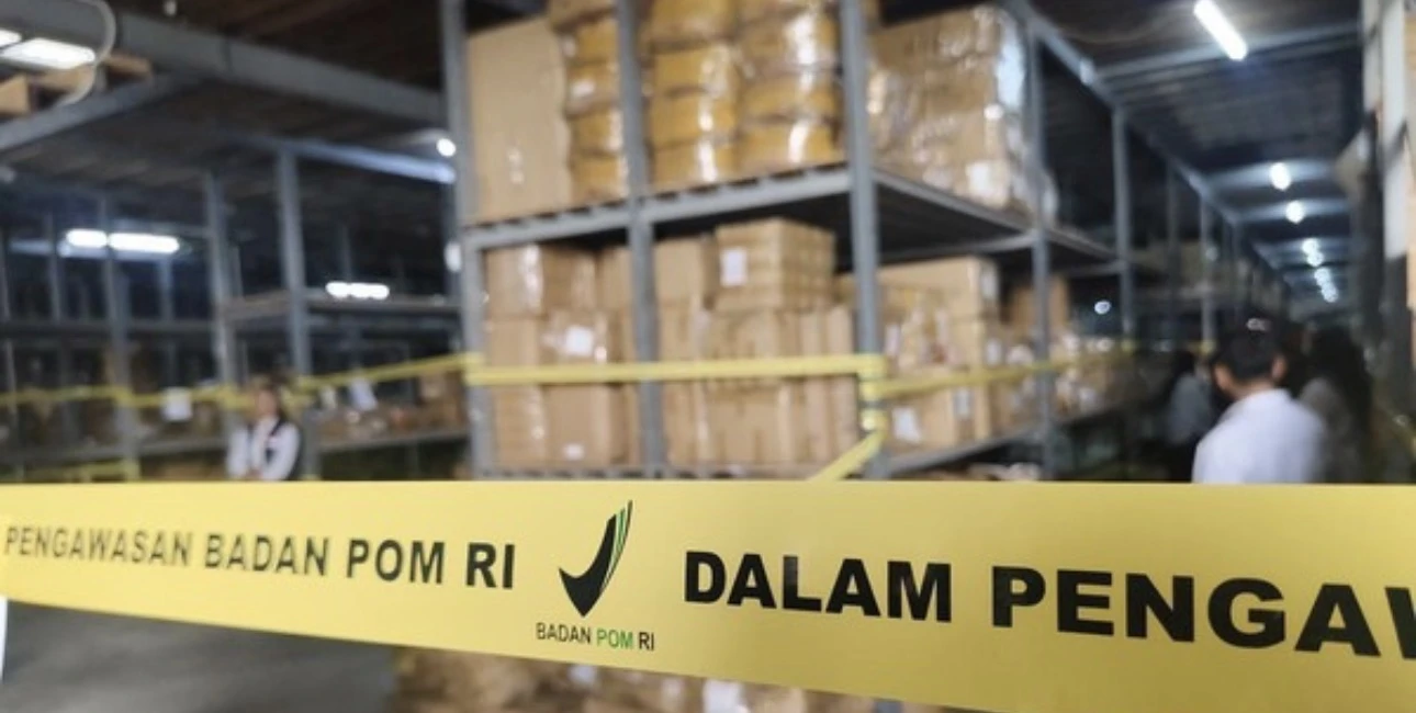 BPOM Bongkar Gudang Kosmetik Impor Ilegal di Tangerang, Nilai Temuan Capai Rp27,6 Miliar