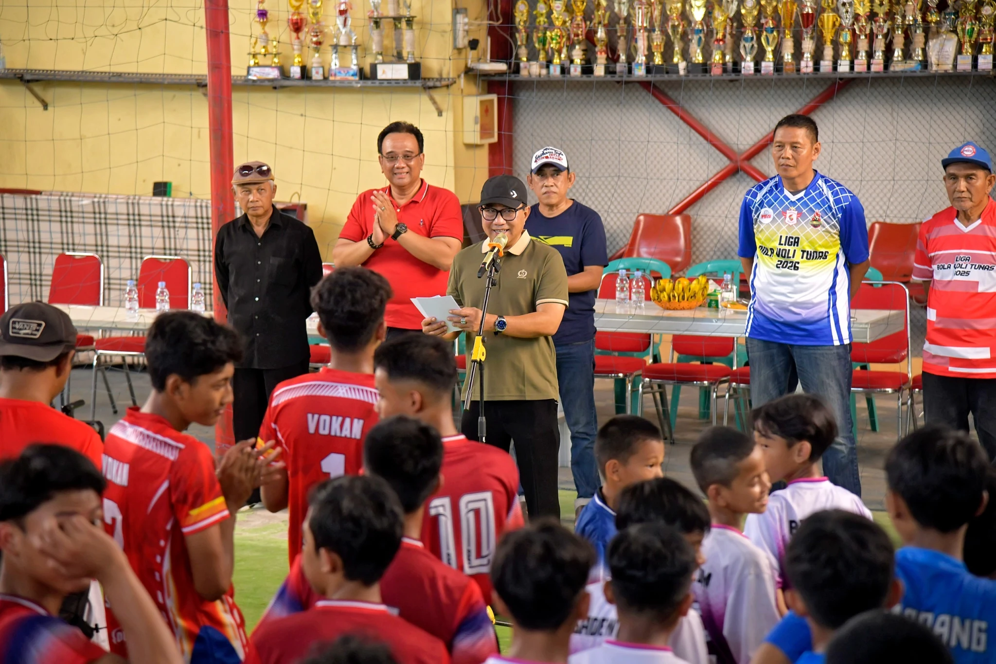 Buka Liga Tunas 2026, Iswar Dorong Atlet Muda Raih Prestasi