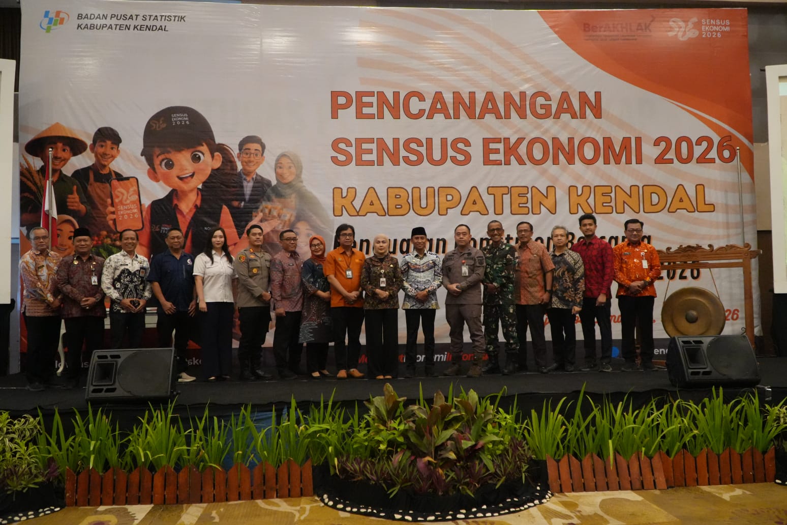 Bupati Kendal Dukung Sukses Sensus Ekonomi 2026, Rumah Jabatan Jadi Lokasi Pendataan