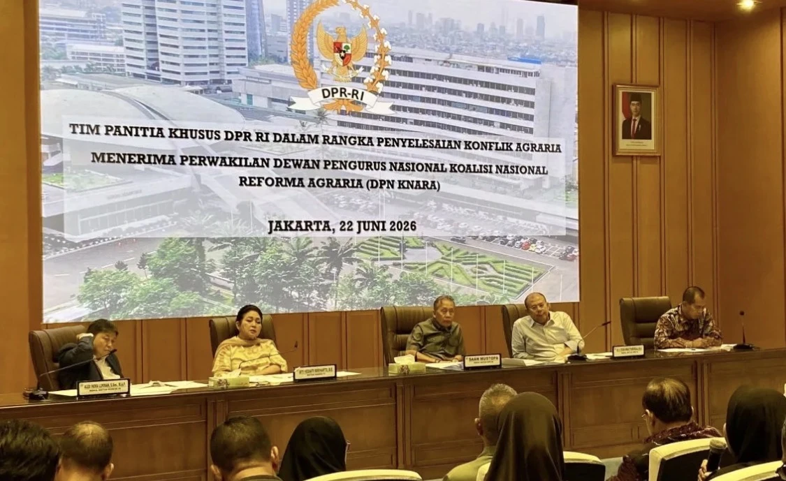 DPR Janji Tindak Lanjuti Aspirasi KNARA Terkait Konflik Agraria