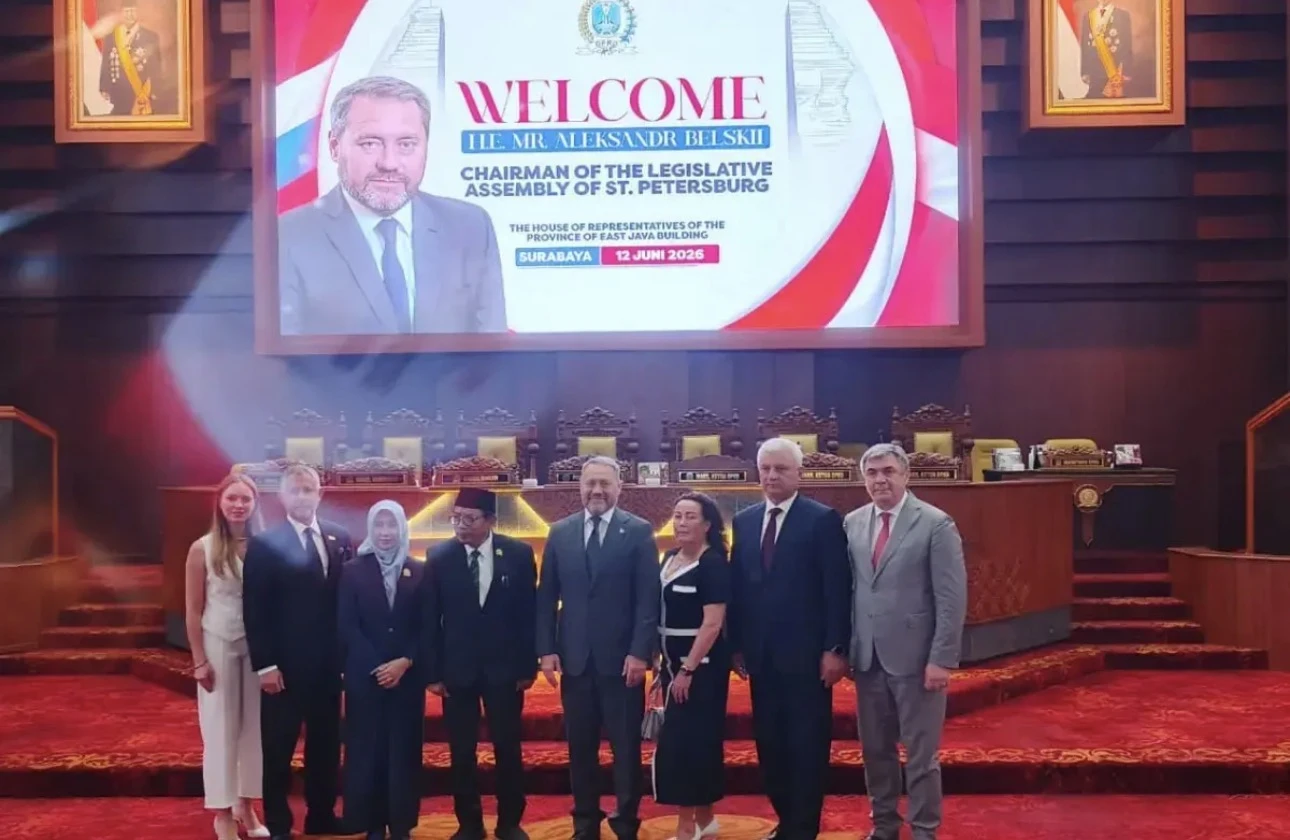 DPRD Jatim dan Legislatif St. Petersburg Bahas Peluang Kerja Sama Pariwisata dan Budaya