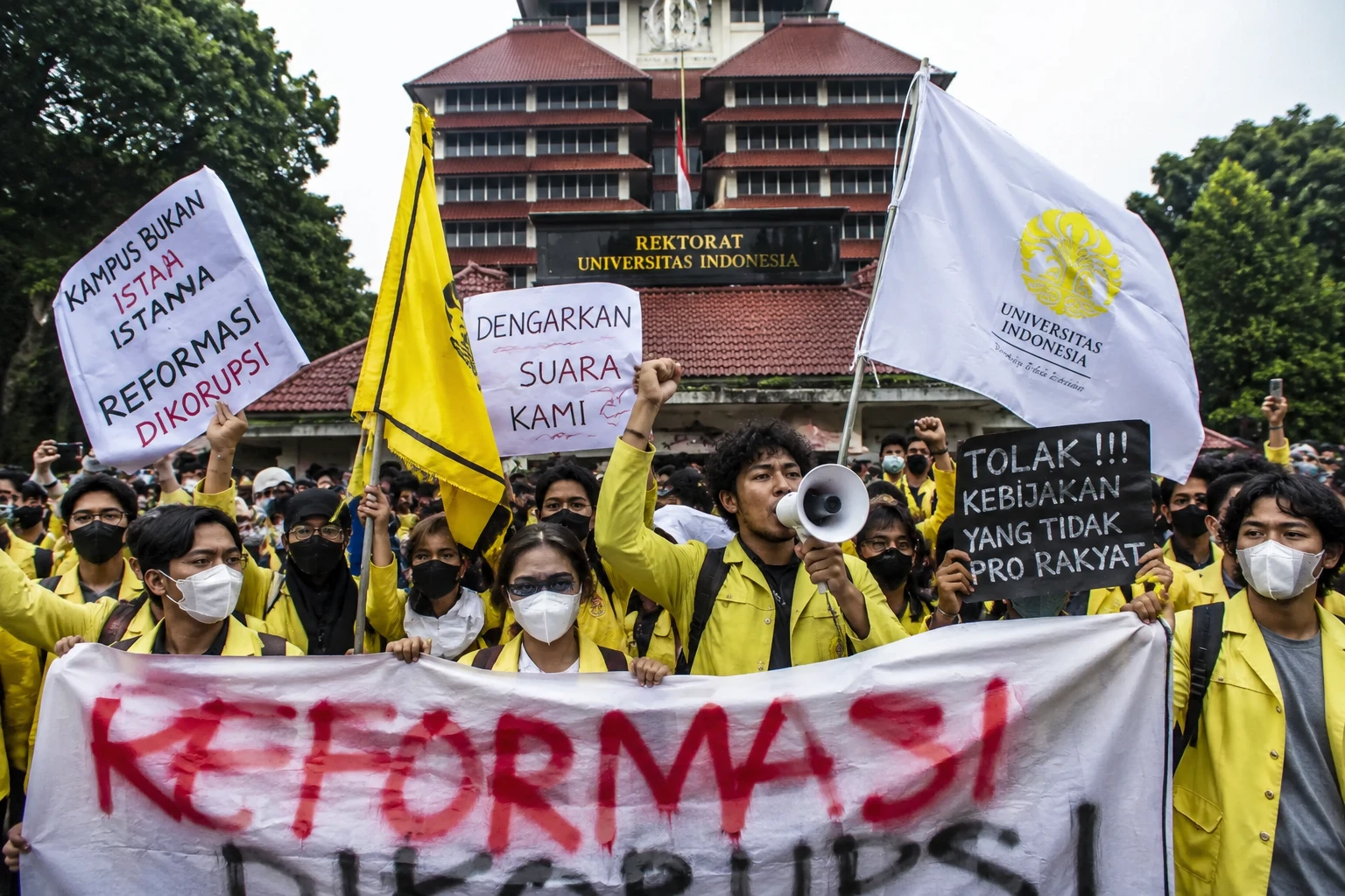 Efek Kenaikan Harga BBM, BEM UI Bakal Demo di Bundaran HI Besok