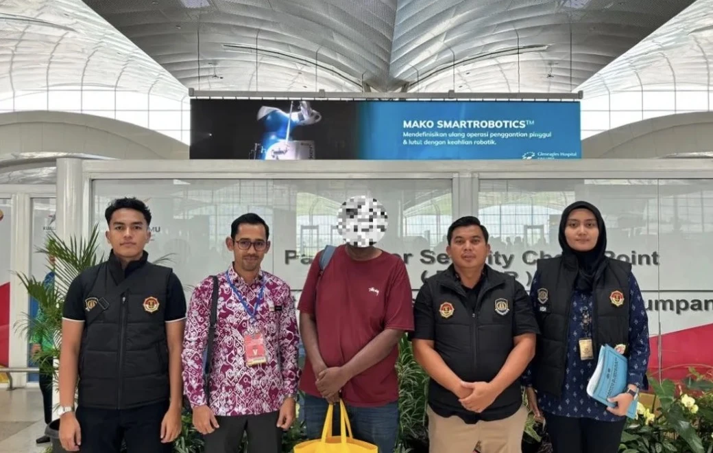 Imigrasi Belawan Deportasi Warga Malaysia Masuk Indonesia Tanpa Dokumen Resmi
