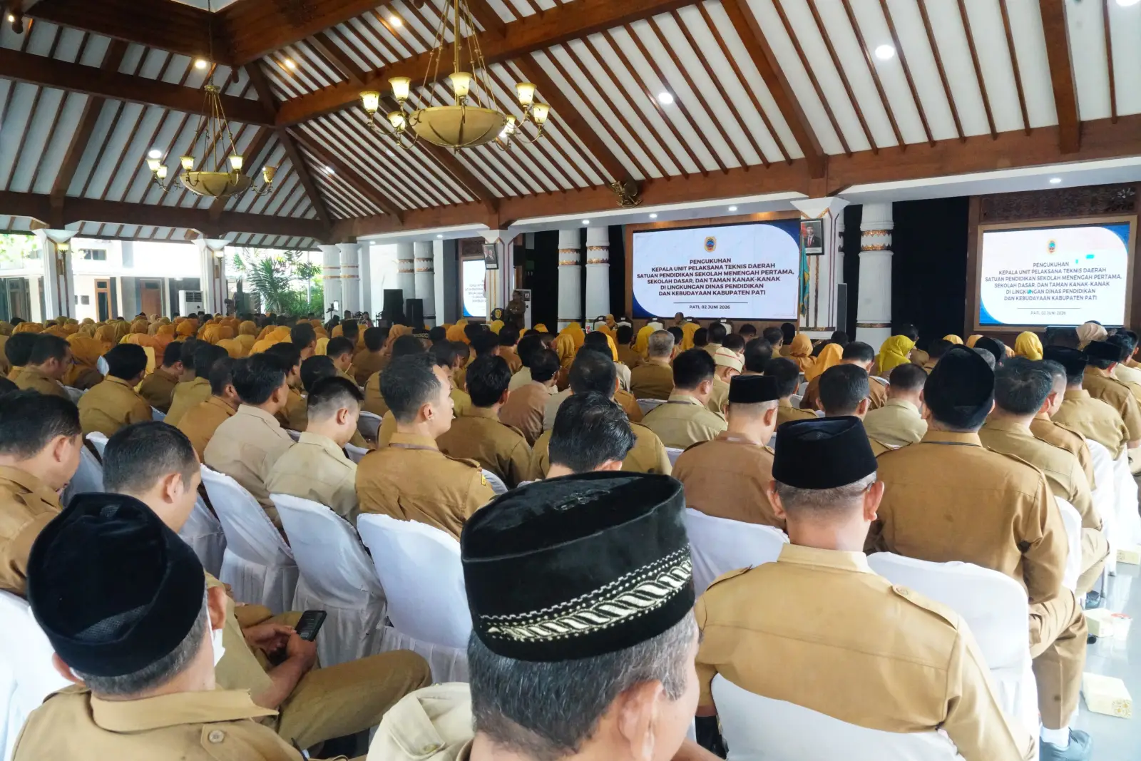 Isi Kekosongan Jabatan, Pemkab Pati Kukuhkan 242 Kepala Sekolah
