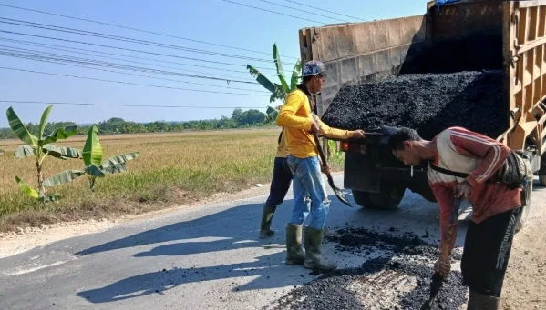 Jalan Randublatung–Cepu Dibeton, Pemprov Gelontorkan Rp34 Miliar