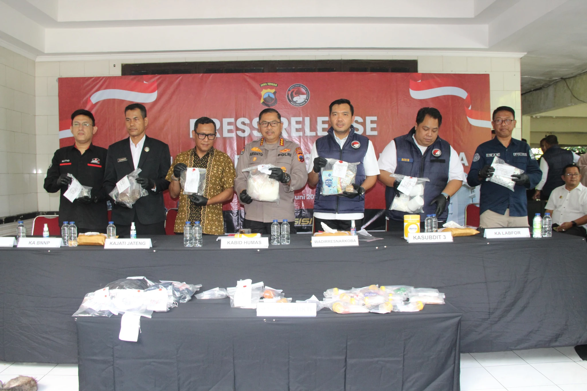 Membaca Peta Peredaran Narkoba di Jawa Tengah dari Hasil Ungkap Kasus Polda Jateng