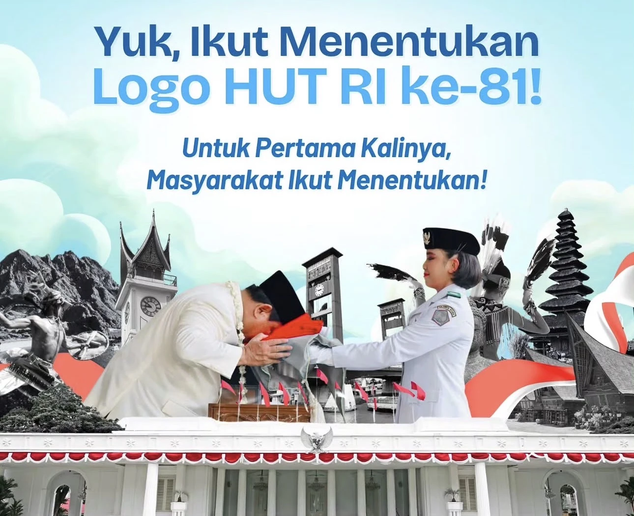 Pemerintah Resmi Luncurkan Polling Pemilihan Logo HUT Ke-81 Kemerdekaan RI, Masyarakat Diajak Tentukan Logo Resmi