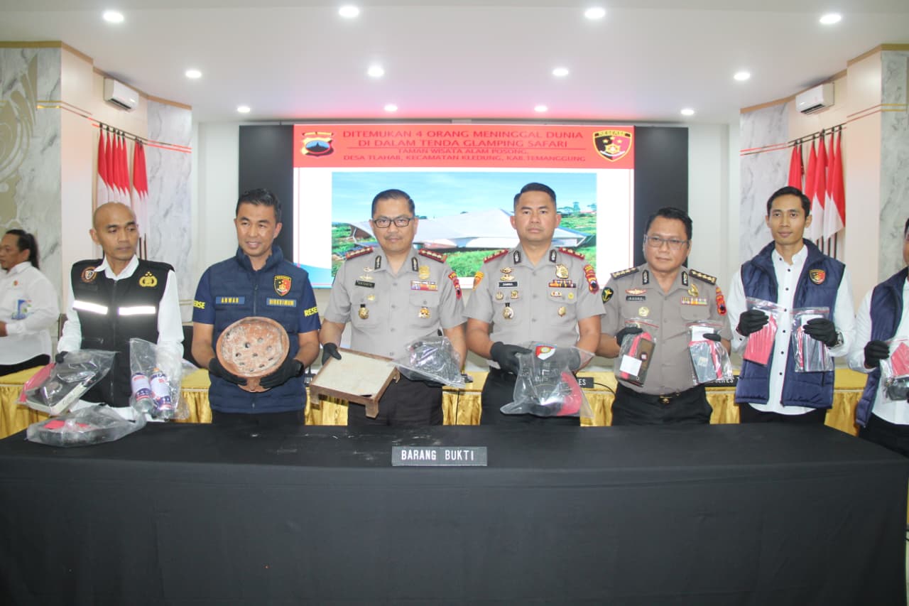Polda Jateng Pastikan Tak Ada Unsur Pidana dalam Tragedi Glamping Posong
