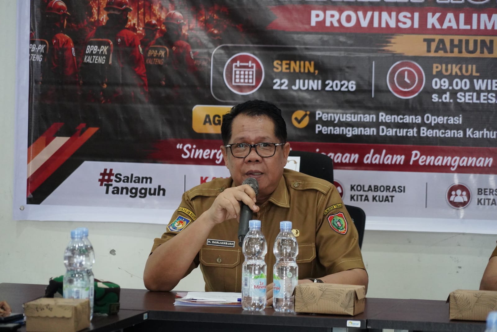 Sambut Musim Kemarau, Pemprov Kalteng Perkuat Kesiapsiagaan Ancaman Karhutla