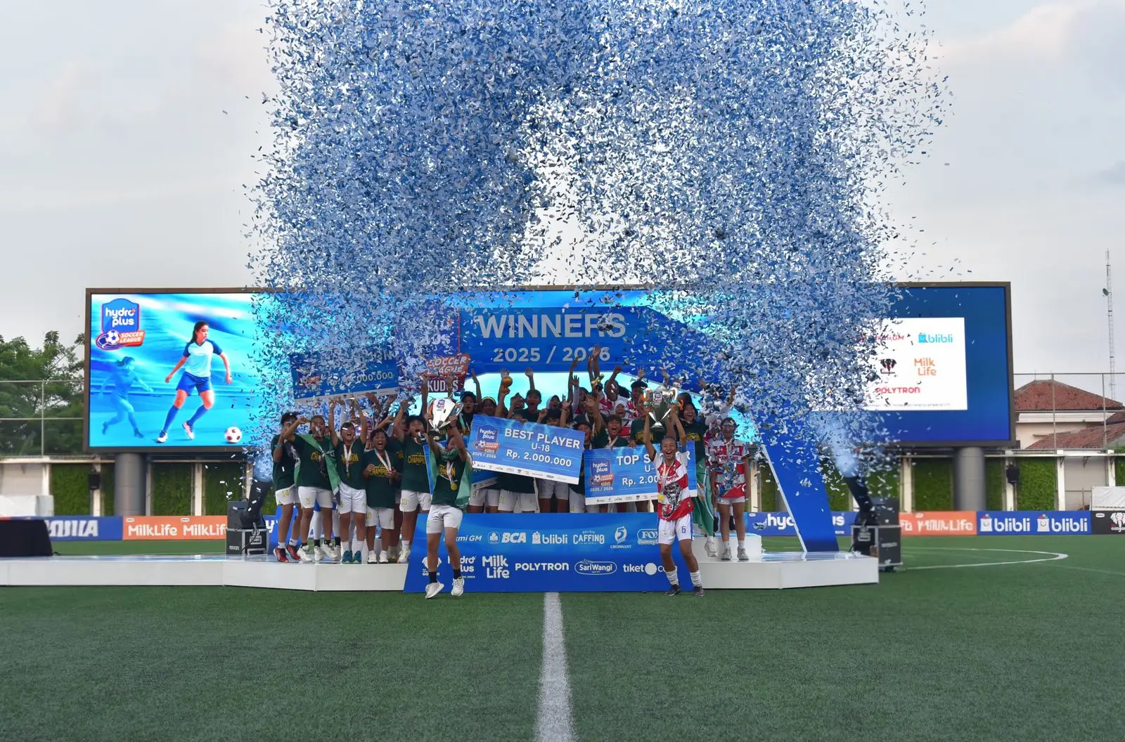 Scorpion FC dan Samba Persada Women Juarai Hydroplus Soccer League Kudus