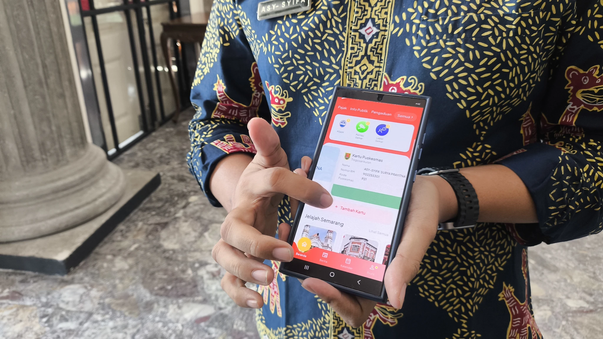 SDG'S Semarang Permudah Layanan Publik Digital, Warga Kini Bisa Urus Berbagai Kebutuhan dalam Satu Aplikasi