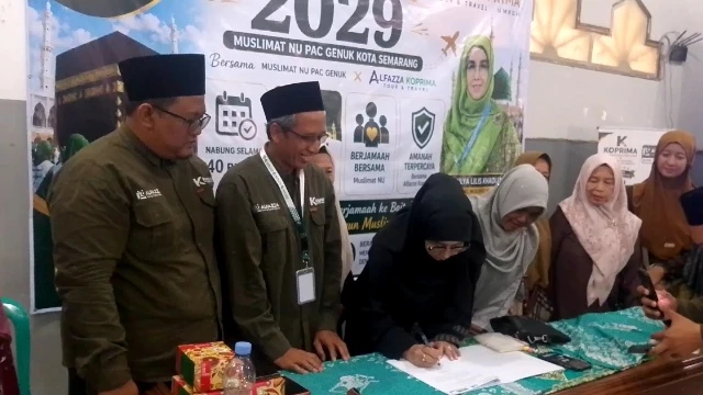 Jalin Kerja Sama dengan Al Fazza Nabawi Tour, Muslimat Genuk Pastikan Umroh Bersama Tahun 2029
