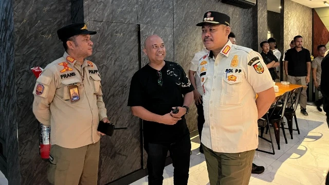 Komisi I DPRD Kota Pekanbaru dan Aparat Gabungan Sidak Tempat Hiburan Malam