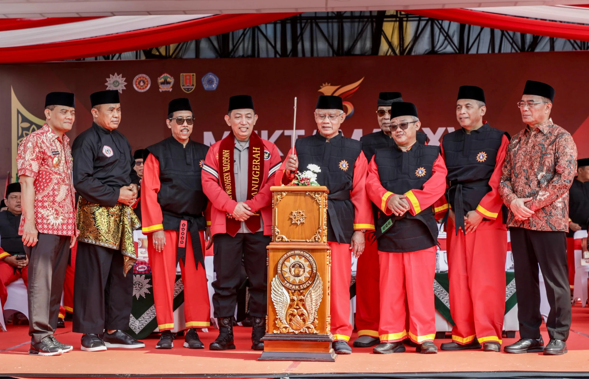 Muktamar Pencak Silat Tapak Suci Putra Muhammadiyah di Semarang Hadirkan Pesilat dari Lima Negara