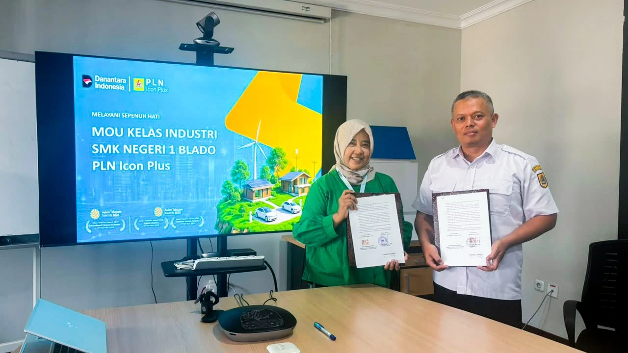 PLN Icon Plus dan SMK Negeri 1 Blado Perkuat Pendidikan Vokasi