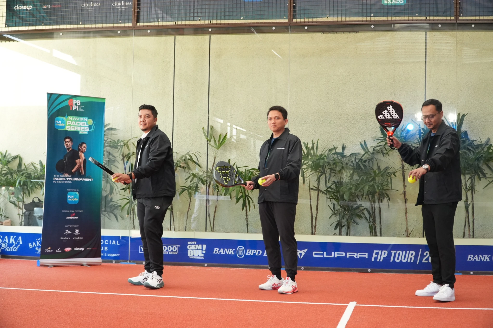 PLN Icon Plus Perluas Kolaborasi lewat Naven Padel Series 2026