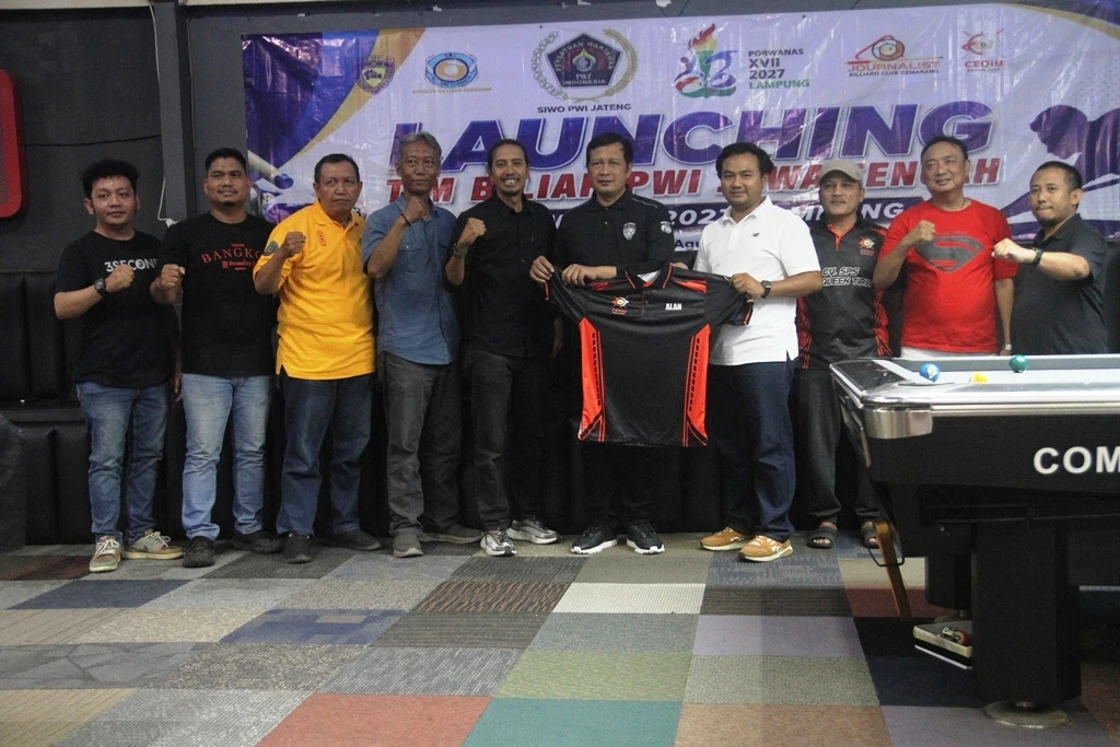 Tim Biliar PWI Jateng Bidik Emas Porwanas 2027, Frits Yohanes Siapkan Bonus untuk Atlet