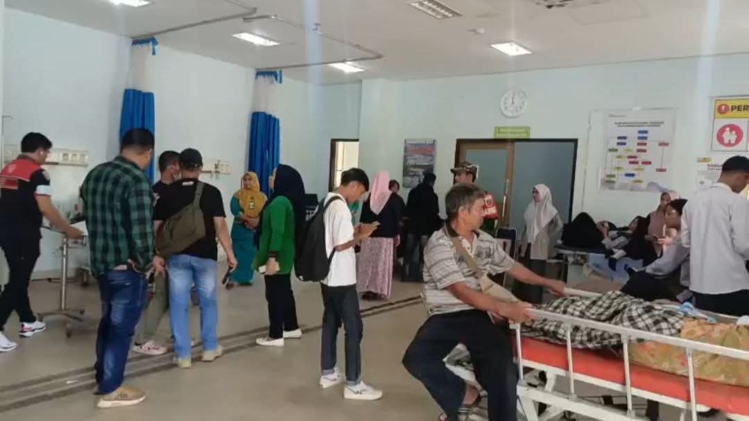 Keracunan MBG terjadi di kecamatan Bawang, Batang. korban mencapai ratusan
