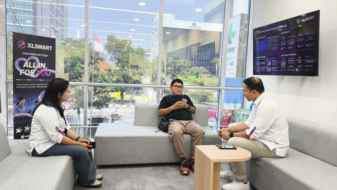 Hari Pelanggan 2026, XLSMART Serap Masukan Warga Semarang