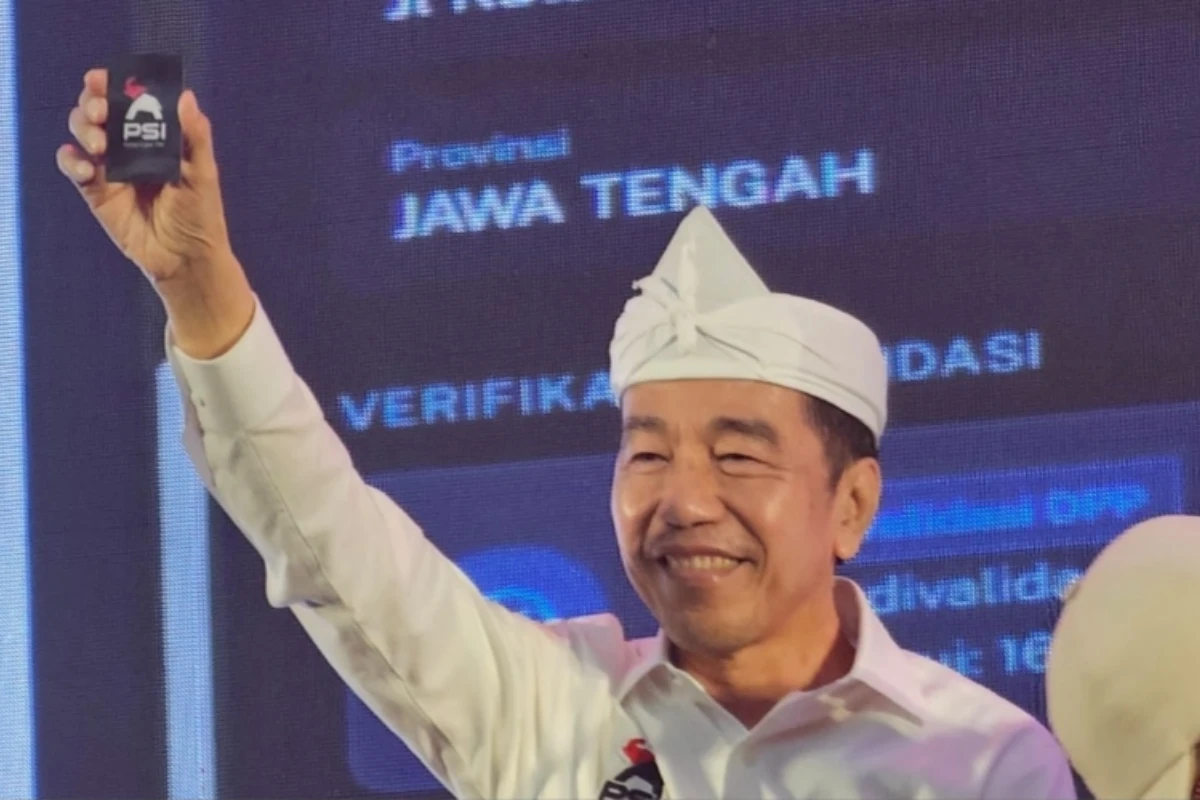 Jokowi Secara Terang-Terangan Memperlihatkan Bahwa Dirinya Kader PSI