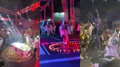 Ritual Satanic dalam karnaval peringatan Maulid Nabi Muhammad SAW di Pekalongan