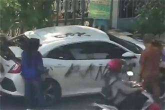 Aksi Vandalisme terjadi di Rumah Dinas Pekalongan