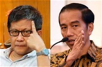 Rocky Gerung kritik Jokowi namun dukung Prabowo
