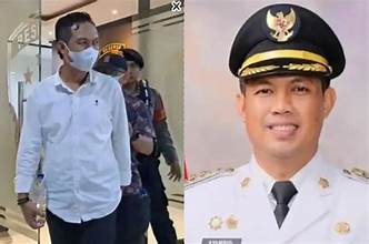 Bupati Cilacap sebagai tersangka kasus korupsi