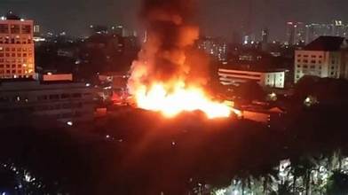 Dokumentasi Kebakaran di Gambir