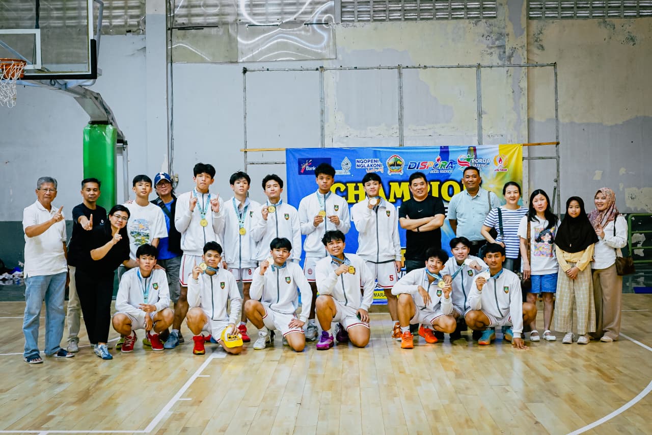 Tim Basket Surakarta Juara, Emas POPDA Jateng Diraih