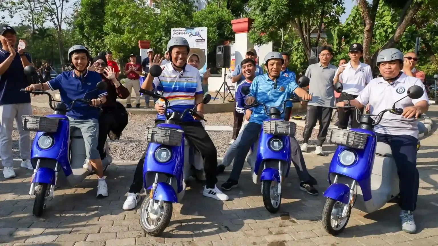 UNDIP Siapkan 220 E-Bike, Mobilitas Kampus Makin Hijau