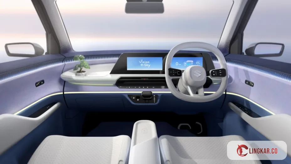 Fitur baru tampilan baru dari mobil listri mungil suzuki eSky