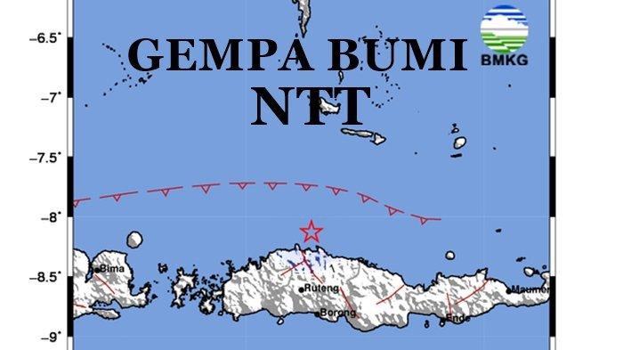 Gempa bumi kuat terjadi kembali mengguncang NTT namun tidak berpotensi Tsunami