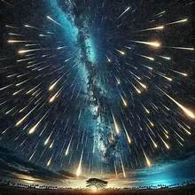 Hujan meteor sering terjadi di bulan oktober ini khususnya di belahan bumi bagian utara