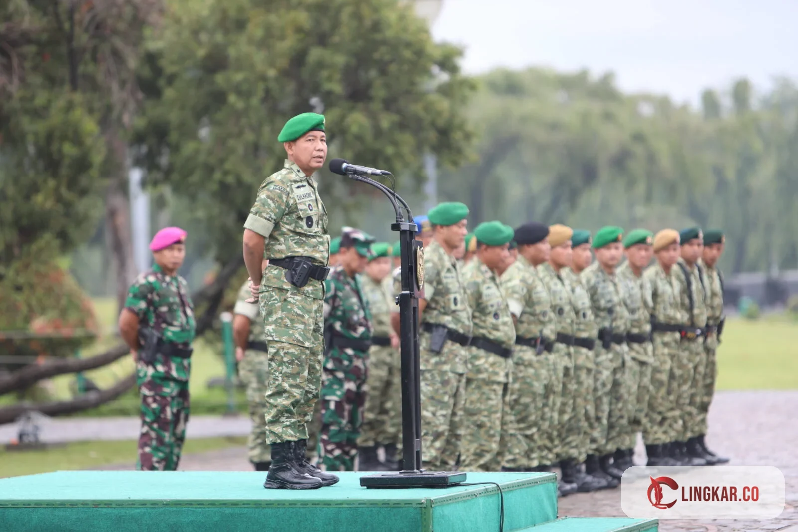 Peresmian 10 satuan baru dalam pertahanan udara TNI AU
