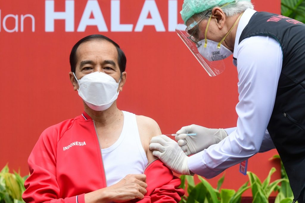 Jokowi Disuntik Vaksin Covid-19 Dosis Kedua Hari Ini