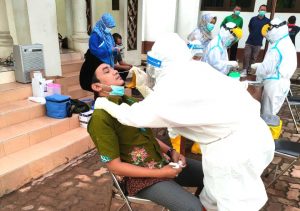 Cegah Sebaran Covid-19, Anggota DPRD Jepara Jalani Test Cepat Antigen Massal